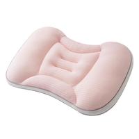 贝谷贝谷儿童枕头婴儿分区护颈枕头1-3-6-8岁幼儿园小午睡枕宝宝 柔雾粉 T2段【3-8岁】