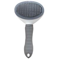 欢宠网猫梳子狗猫毛梳开结梳去浮毛狗毛清理器梳毛针梳长毛猫咪狗狗 【一梳就爽】宠物梳子一键去浮毛