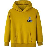 Levi's 李维斯童装【宇航员系列】冬季男女童摇粒绒卫衣儿童上衣 天然金 150 /72 【身高140-152cm】