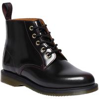 马丁（马汀博士 Dr.Martens）Emmeline英伦男女春舒适轻量樱桃红短靴马丁靴 樱桃红色 36