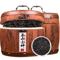 小茶日记红茶正山小种茶叶木桶装500g