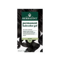 HERBATINT 植物遮盖白发低敏温和 染发剂 棕黑色 170ml