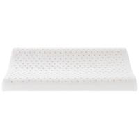 JaCe超薄偏低泰国乳胶枕95%含量枕头枕芯颈椎乳胶枕 偏低乳胶枕-波浪款 高5/7cm 单只