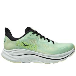 HOKA ONE ONE 春夏男鞋克利夫顿 10跑步鞋CLIFTON 10轻量缓震 萤石绿/月蛾色 42.5