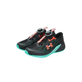 安德玛 UNDER ARMOUR【舒适&耐磨】33-40男女中大童休闲运动透气旋钮扣飞速跑鞋
