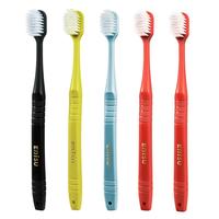 惠百施牙刷宽头软毛绒感65孔48孔中毛成人高档家庭组合 绒感 5支 螺旋毛1支+绒感 2支