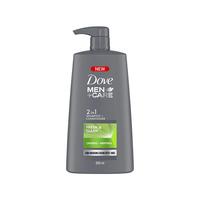 Dove/德芙 洗护发系列 控油去屑 男士洗发水护发素套装 650ml