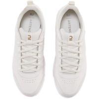 迪卡侬小白鞋板鞋男女休闲网球鞋减震透气鞋IVE1金色LOGO36-4348186