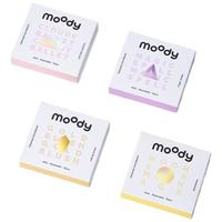 moody美瞳日抛彩色隐形眼镜少女白日梦系列10片装 旷野光影325度 【new】清新自然棕绿调-旷野光影