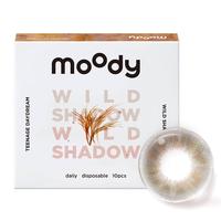 moody美瞳日抛彩色隐形眼镜少女白日梦系列10片装 晨雾玫瑰275度 【new】温柔透亮小粉环-晨雾玫瑰