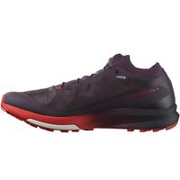 萨洛蒙（Salomon）男女款 户外运动长距离竞赛稳定抓地越野跑鞋 S/LAB ULTRA 3 V2 李子红 471888 9.5 (44)