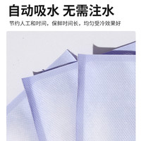 冰鲜达便携运输冷藏降温快递一次性冰袋自吸水冰袋食品级保鲜