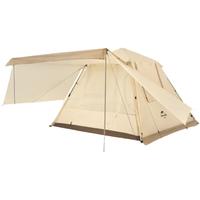 Naturehike/挪客户外 防雨防晒 全自动帐篷 四人/军绿色(雪裙款)
