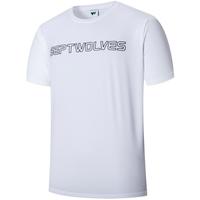 七匹狼短袖T恤夏季男士印花时尚潮男T恤衣服男上衣 803(本白) 175/96A