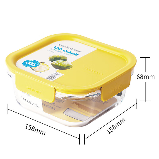 LOCK&LOCK 耐热玻璃饭盒380ml