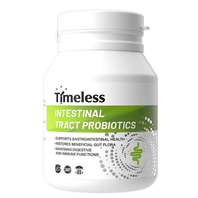 timeless 美国肠道益生菌胶囊脾胃虚弱成人调理肠胃肠道保健 1瓶装