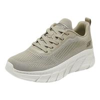 斯凯奇（SKECHERS）女士舒适简约休闲鞋117385 灰褐色/TPE 37.5 