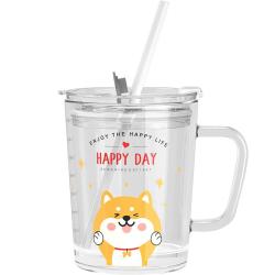 乐唯诗 限时1小时 玻璃杯套装  墨绿色 301-400mL