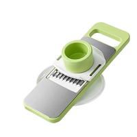 京严选多功能切菜器切丝土豆丝刨丝器家用切片机擦丝器萝卜刮丝器 立式切菜器丨5种刀片丨性价比高