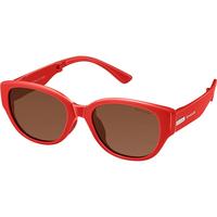 蕉下（beneunder）猫眼墨镜男女可折叠偏光太阳镜复古墨镜防紫外线时尚修饰脸型 橘色镜框+茶色镜片