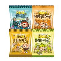 芭蜂蜂蜜黄油山葵焦糖海苔扁桃仁混合口味10g*8原汤姆农场巴旦木坚果 蜂蜜黄油混合4口味 10g*8袋 分享装