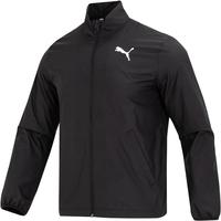 彪马（PUMA）外套男 户外出行休闲防风衣跑步休闲运动服训练夹克 M 黑色/简约款 M /175/96A/体重120-140斤