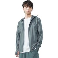 骆驼（CAMEL）【baby同款】冰纱冷白皮户外硬核原纱防晒衣男凉感骑行防晒服0058 雪顶泡泡，男 S