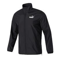 彪马（PUMA）外套男 户外出行休闲防风衣跑步休闲运动服训练夹克 2XL 黑色/字母LOGO 2XL /190/108A/体重180-200斤