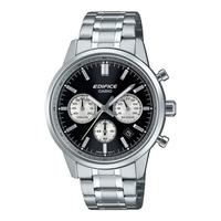 卡西欧(CASIO)全新EDIFICE双色表盘设计 不锈钢表壳 按钮设计 EFR-575D-1APR