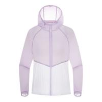 诺诗兰防晒衣女夏季防晒服外套户外透气NKJCT2413S亮白色/梦幻紫色170