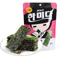 韩味多韩烤厚海苔芝麻味30g儿童零食大礼包海苔芝麻夹心脆 夹心海苔30g（芝麻味） 30g