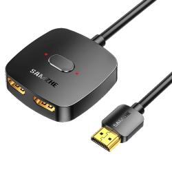 山泽 4K60Hz高清 HDMI切换器