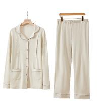 月子服产后家居服套装哺乳睡衣产妇夏季款睡衣纯棉装