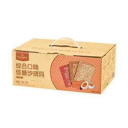 1号会员店 综合口味低糖沙琪玛 675g/箱
