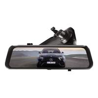 360行车记录仪S6超高清2K前后双录全景触屏流媒体后视镜倒车影像 S6全触屏双摄款+32G卡+缩时降压线