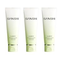  SANSHI/三式 温和清洁控油 洗面奶  120g*3