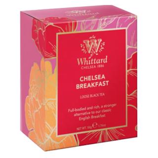 唯廷德（Whittard）英国英式早餐茶切尔西早餐茶50g首选