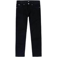 李 Lee723修身直脚黑色男牛仔裤潮 黑色 34 