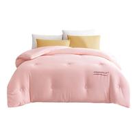 安睡宝（SOMERELLE）A类抗菌大豆纤维被子被芯单人加厚春秋棉被空调被保暖冬被 粉色 200*230cm【约5斤春秋被】