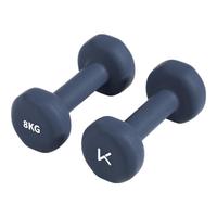 Keep 哑铃 彩色浸塑环保手铃 8kg*2