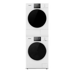 Panasonic 白月光4.0UltraMax 洗烘套装12kg滚筒洗衣机全自动+10kg烘干机 光动银除菌8572N+8532NR