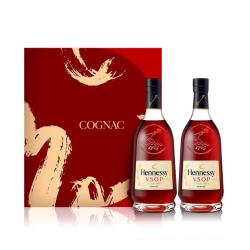 轩尼诗 洋酒 VSOP干邑白兰地法国进口 500ml*2 蛇年限定礼盒中秋送礼（首购价）
