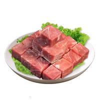 鲜京采内蒙原切去骨后腿肉切块250g 烧烤肉串 鲜京采内蒙古后腿肉粒250g