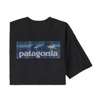 巴塔哥尼亚（Patagonia）Boardshort Logo男涤棉混纺T恤37655 INBK-墨黑色 M
