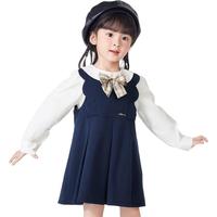 巴拉巴拉童装女童套装2024秋装儿童洋气学院风两件套背带裙子208324104004 120cm