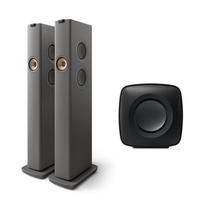  KEF 高保真发烧级 无线HiFi家庭影院2.1有源蓝牙音箱+KC62自选色套装
