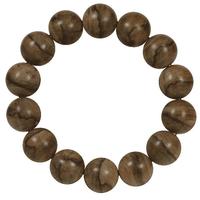 檀音男款沉香手串水沉老料倒架沉香木单圈佛珠手串16mm14颗野生送 A133西加里曼丹沉香手串20.06克