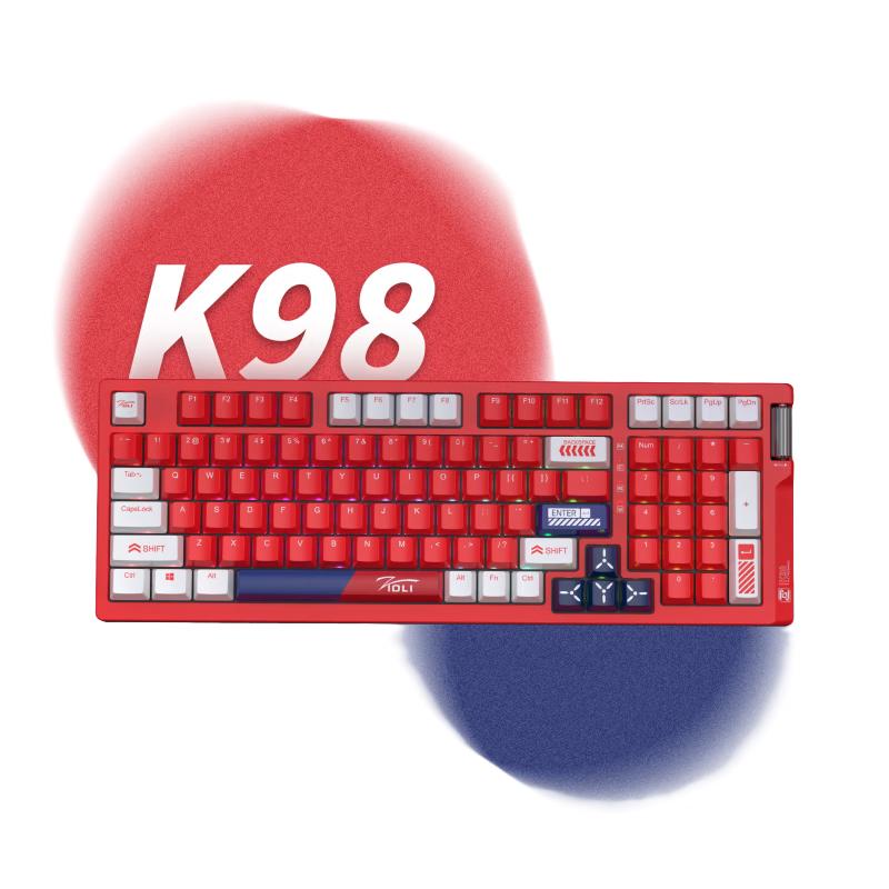 K98-1 段落款（中国红）---字母红