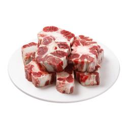 鲜罗纪 原切牛尾骨 整根切段 2kg 牛肉
