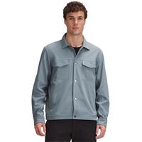 露露乐蒙lululemon丨Twill Utility 男士斜纹功能型夹克 拒水 LM3EM8S 比利时蓝牛 XS